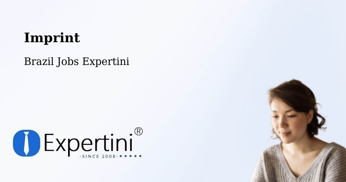 Imprint – José De Freitas - Brazil Jobs Expertini