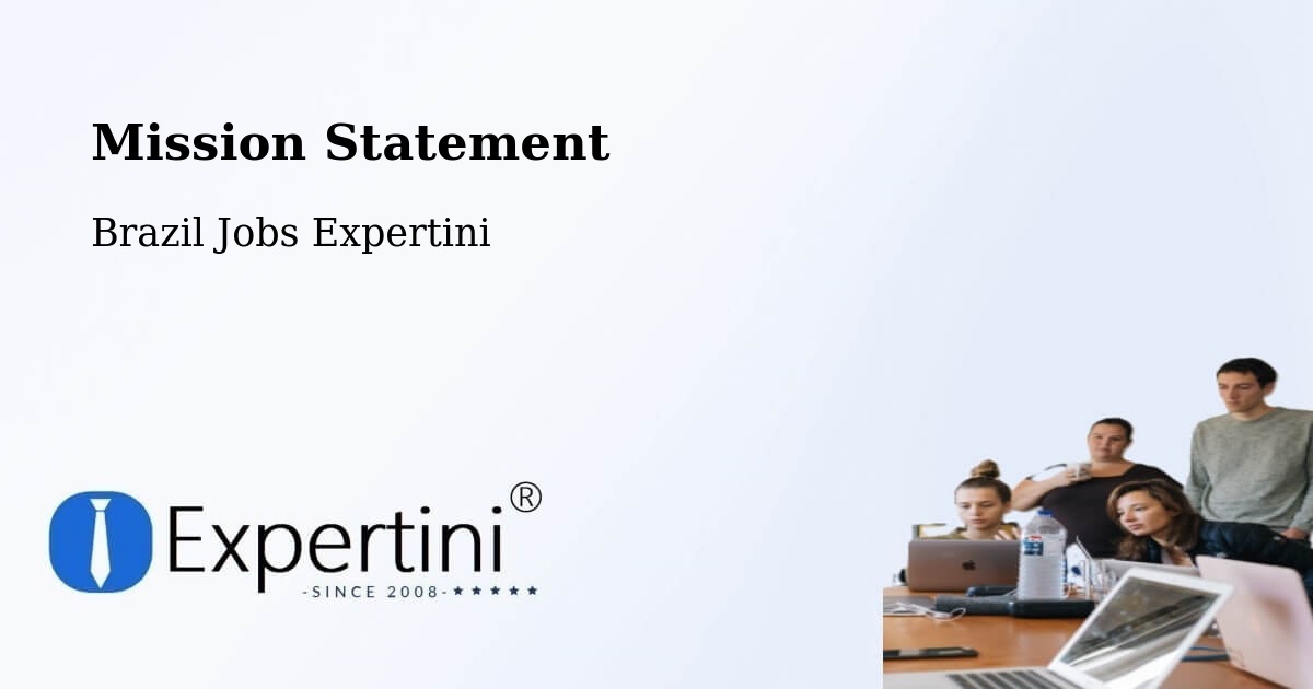 Corporate Mission – José De Freitas - Brazil Jobs Expertini