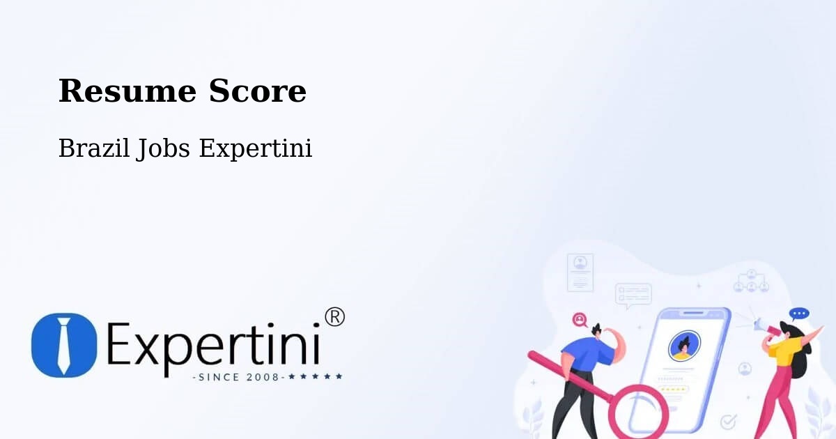 Resume Score & Job Description Match Tool – José De Freitas - Brazil Jobs Expertini